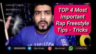 4 Most Important Rap Tricks | FREESTYLE | HINDI RAP | GURU BHAI | HOWTORAP