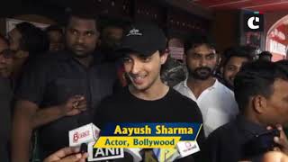 Received biggest compliment from father-in-law Salim Khan, says Aayush Sharma on debut film