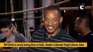 Will Smith gets Bollywood lesson from "two of the best in the game"