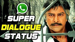 Whatsapp Super Dialogue  Status - 2018 Whatsapp Dialogue  Status - Bhavani HD Movies