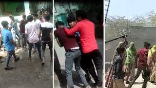 Attacks on non Gujarati peoople in Gujarat