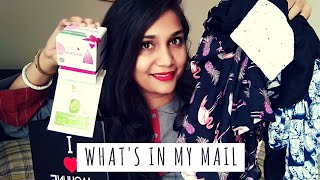 What's in my Mail | Menstural cup, clothing, lipsticks and more | Nidhi Katiyar