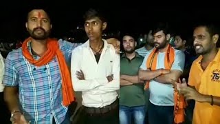 गुजरात में यूपी-बिहार के लोगों पर हमलेे के विरोध में हिंदूवादी संगठनो का एकजुट होकर विरोध प्रदर्शन