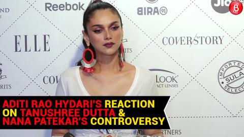 Aditi Rao Hydari  reacts to Tanushree Dutta & Nana Patekar's Controversy