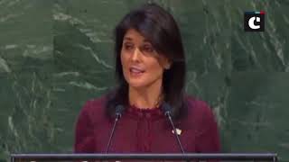 Nikki Haley resigns as UN Ambassador