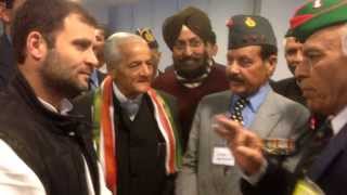 I am with you: Rahul Gandhi assures ex-servicemen on OROP issue