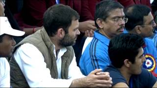 Rahul Gandhi's interaction with Sports Person on February 21, 2014