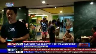 Gempa Situbondo Terasa Hingga Bali, Tamu Hotel Berhamburan Keluar
