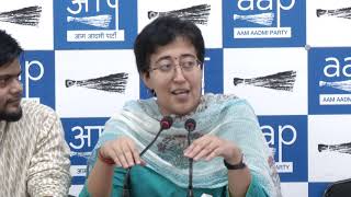AAP Leader Atishi Briefs on the issue IT Raids On Minister Kailash Gahlot