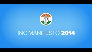 Sonia Gandhi's Speech at the 2014 Manifesto Launch