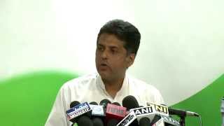 AICC Press Conference Addressed by Manish Tewari on April 05, 2014