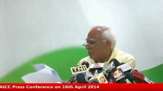AICC Press Conference on 16th April 2014