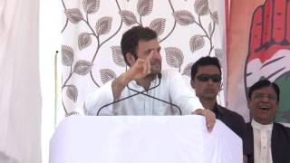 Rahul Gandhi Addresses Public Rally at Karauli, Rajasthan on April 20, 2014