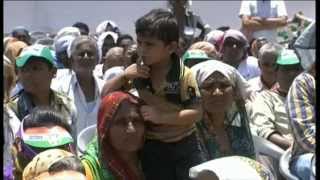 Rahul Gandhi's Public Rally at Forward School Ground, Amreli, Gujarat on 26 April 2014