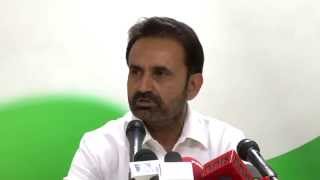 AICC Press Conference Addressed by Shakti Singh Gohil on May 08, 2014