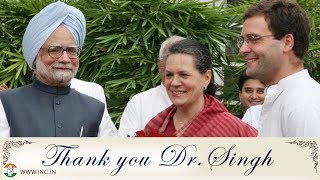 Thank you, Dr. Manmohan Singh
