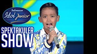 MICHAEL - MERAIH BINTANG (Via Vallen) - SPEKTA SHOWCASE 1 - Indonesian Idol Junior 2018
