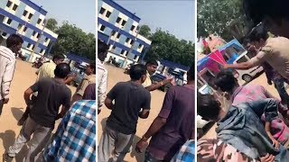 Clash between police and Ex MLA of BJP in Ahmedabad