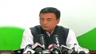 AICC Press Conference addressed by Randeep Surjewala | 11 March, 2015