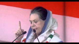 Smt. Sonia Gandhi addresses Kisan-Majdoor rally at Ramlila Maidan, Delhi | 19 April, 2015