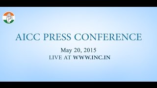 Live: AICC Press Conference on 20-May-2015