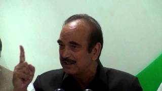 AICC Press Conference addressed by Ghulam Nabi Azad and Mallikarjun Kharge , 14 Aug, 2015