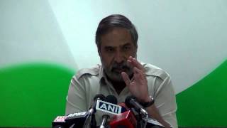 AICC Press Conference addressed by Anand Sharma