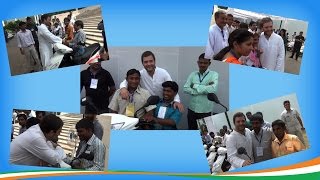 Congress VP Rahul Gandhi distributed vehicles to specially-abled people