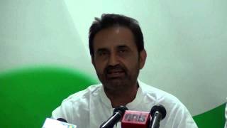 AICC Press Conference addressed by Shaktisinh Gohil