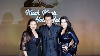 Shahrukh Khan Kajol Rani Mukerji At 20 Years Of Kuch Kuch Hota Hai Grand Celebration