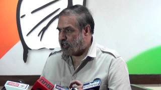 Anand Sharma addressed Media on 16 Sep, 2015