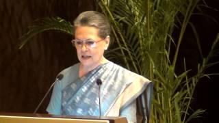 Congress President Smt. Sonia Gandhi speech at Jawahar Bhawan as on 31 October, 2015