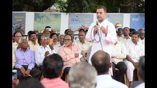 I Stand With HAL Employees Who Are Hurt By Modi Govt : Congress President Rahul Gandhi