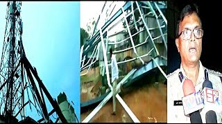Structure Collapse Of Aparna Constructions | 2 Injured | Shaikpet Golconda |