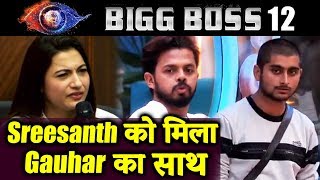 Gauhar Khan Supports Sreesanth Over Spitting On Deepak Name | Bigg Boss 12 Update