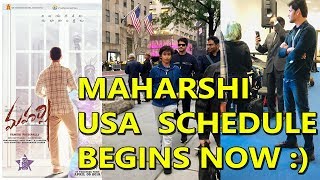 Maharshi USA Schedule Shooting Started I Mahesh Babu Film To Release On April 2019