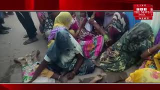 [ Bulandshahr ] बुलंदशहर नरौरा थाना क्षेत्र के राजघाट में टैक्टर  ने एक महिला को उतारा मौत के घाट