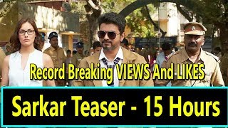Sarkar Teaser Creates History With Record Breaking Views And Likes In 15 Hours