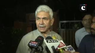 People couldn’t hear sound of approaching train due to bursting crackers: Manoj Sinha