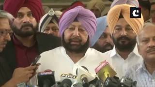 Amritsar train accident- CM Amarinder Singh visits victims in hospitals