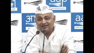 AAP Leader Somnath Bharti Briefed on Amritsar Train Accident Issue
