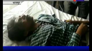 भरतपुर, ट्रक और बाइक की भिड़ंत में तीन की मौत ।Three deaths in truck and bike collision