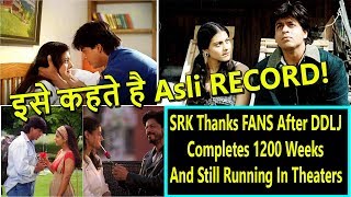 Shah Rukh Khan Thanks Fans After Dilwale Dulhaniya Le Jayenge Completes 1200 Weeks Nonstop Running