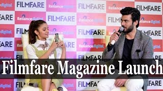 Alia Bhatt At Filmfare Magazine Launch Promoting Kapoor & Sons
