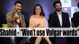 ‘Won’t Use Vulgar Words’ – Shahid Kapoor On Hosting Zee Cine Awards