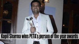 Kapil Sharma Wins PETA’s Person Of The Year Award