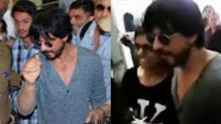 Shah Rukh Khan Stops to Help a Woman Who Fell at Bhuj Airport