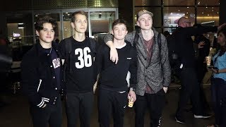 UK Based Boy Band The Vamps Arrived At India Spotted In Mumbai Airport