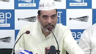 AAP Delhi Convenor Gopal Rai Introduces SC Wing and Minority Wing