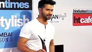 Varun Dhawan On The Red Carpet of HT Most Stylish Awards 2016